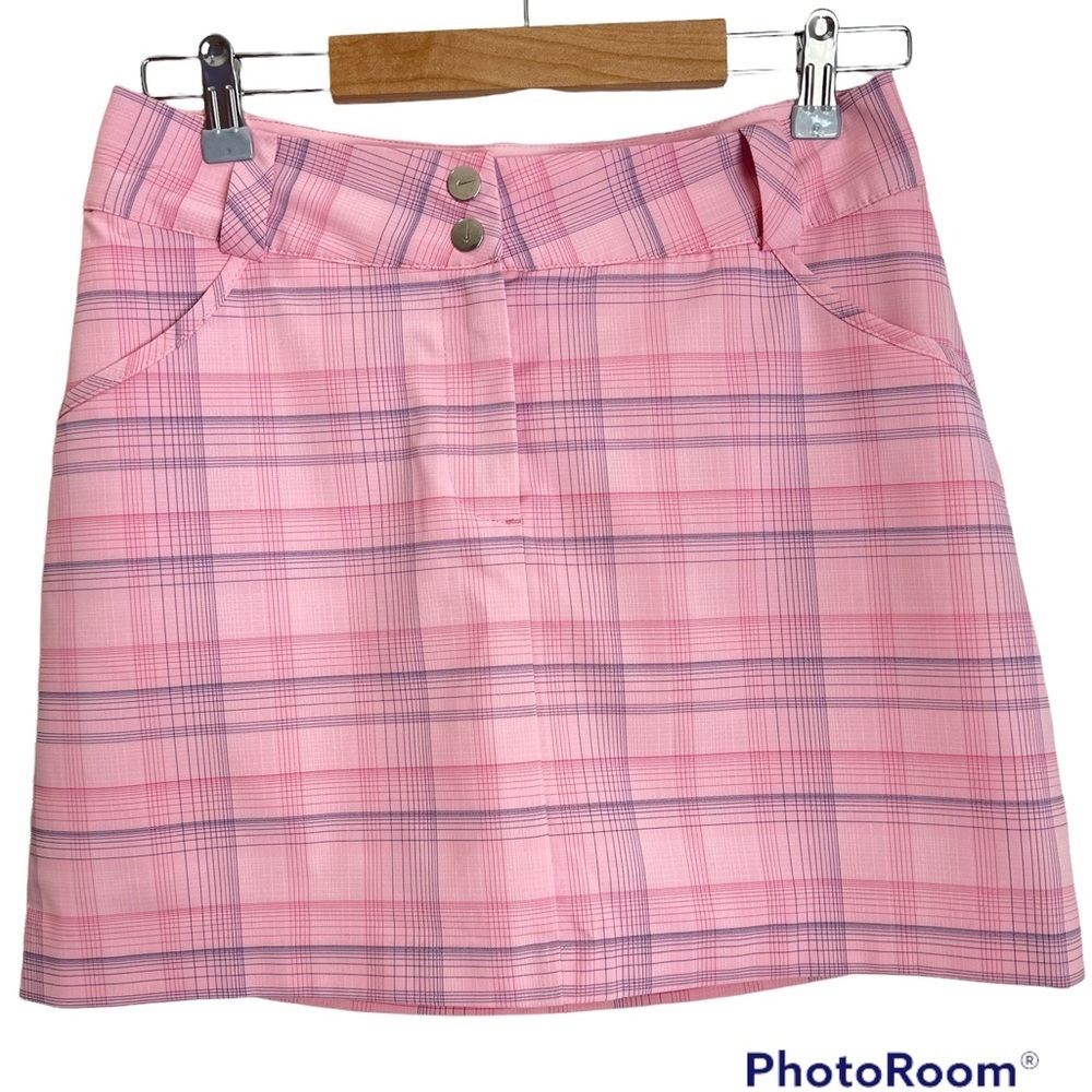 Nike Pink Plaid Women's Skirt